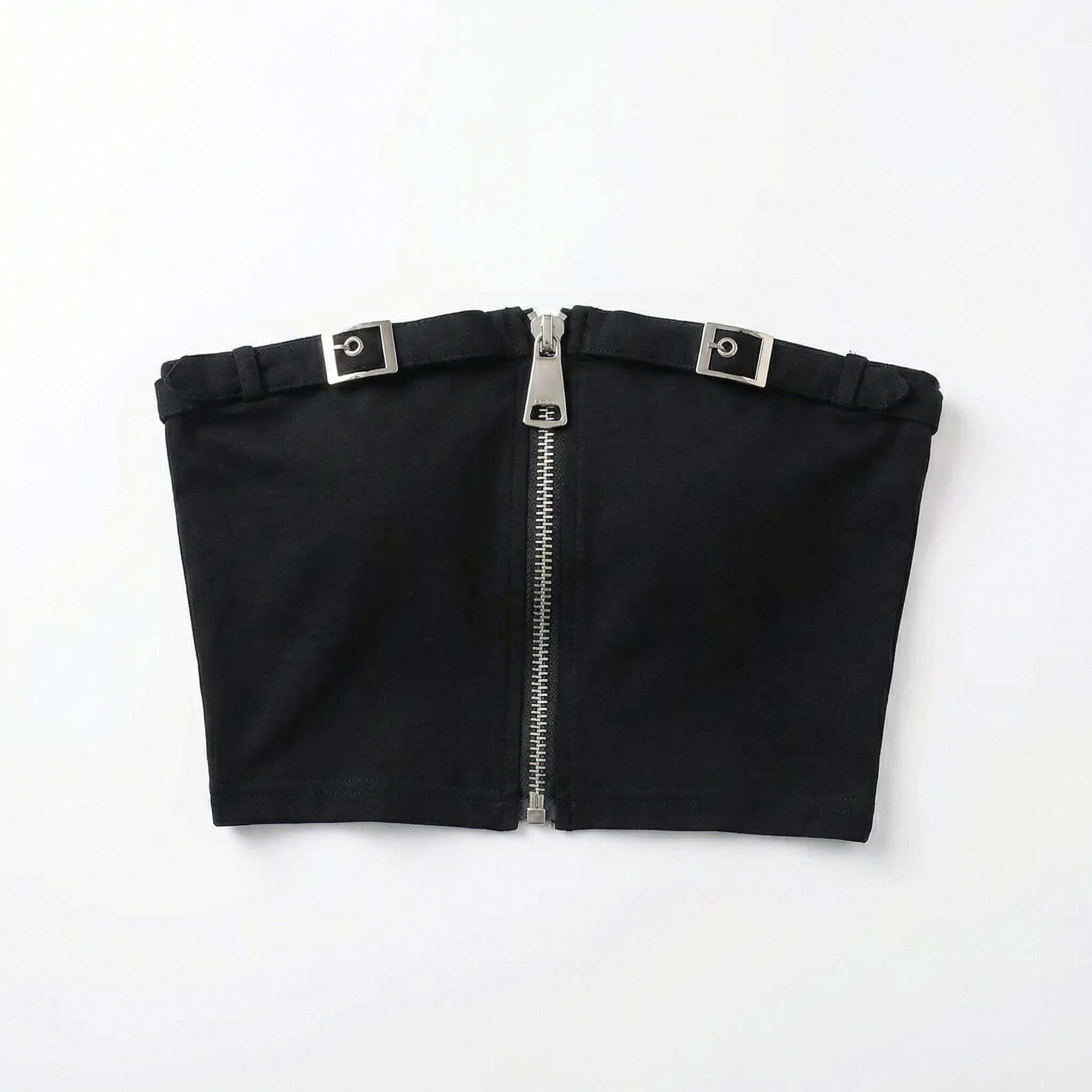 Sleeveless cardigan with zip vest